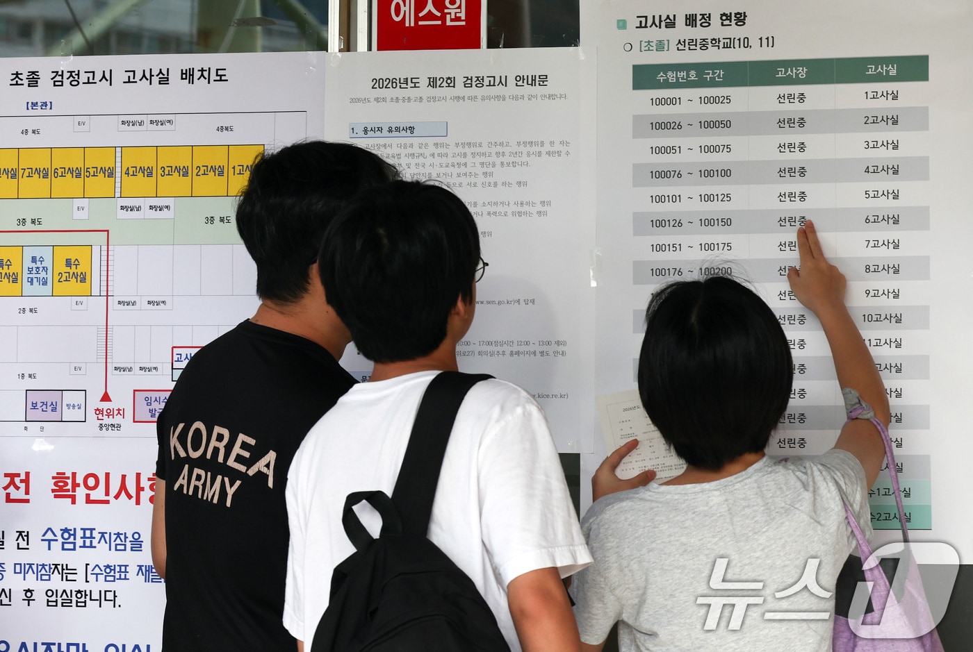 검정고시 자료사진. ⓒ 뉴스1 최지환 기자