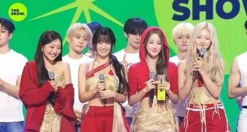 SBS Life '더 쇼'방송 화면 캡처
