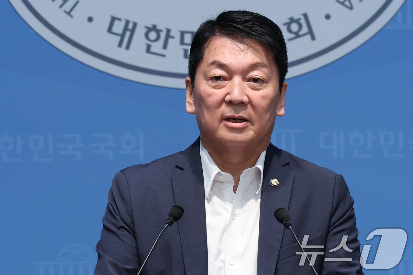 안철수 국민의힘 의원. 2026.8.12 ⓒ 뉴. 1 황기선 기자