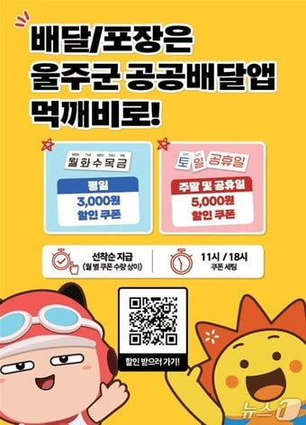 울주군 공공배달앱 ‘먹깨비’ 홍보 웹 포스터. (울주군 제공. 재판매 및 DB 금지) /뉴스1