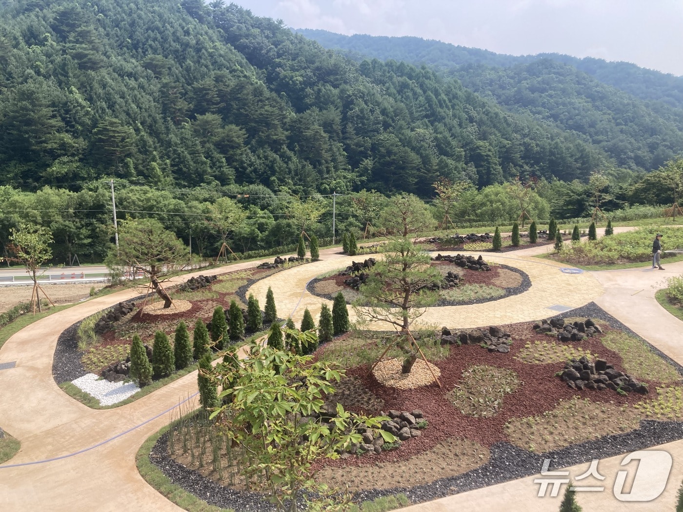 지난해 조성된 인제 원대리 생활정원.(강원도 제공. 재판매 및 DB금지)/뉴스1