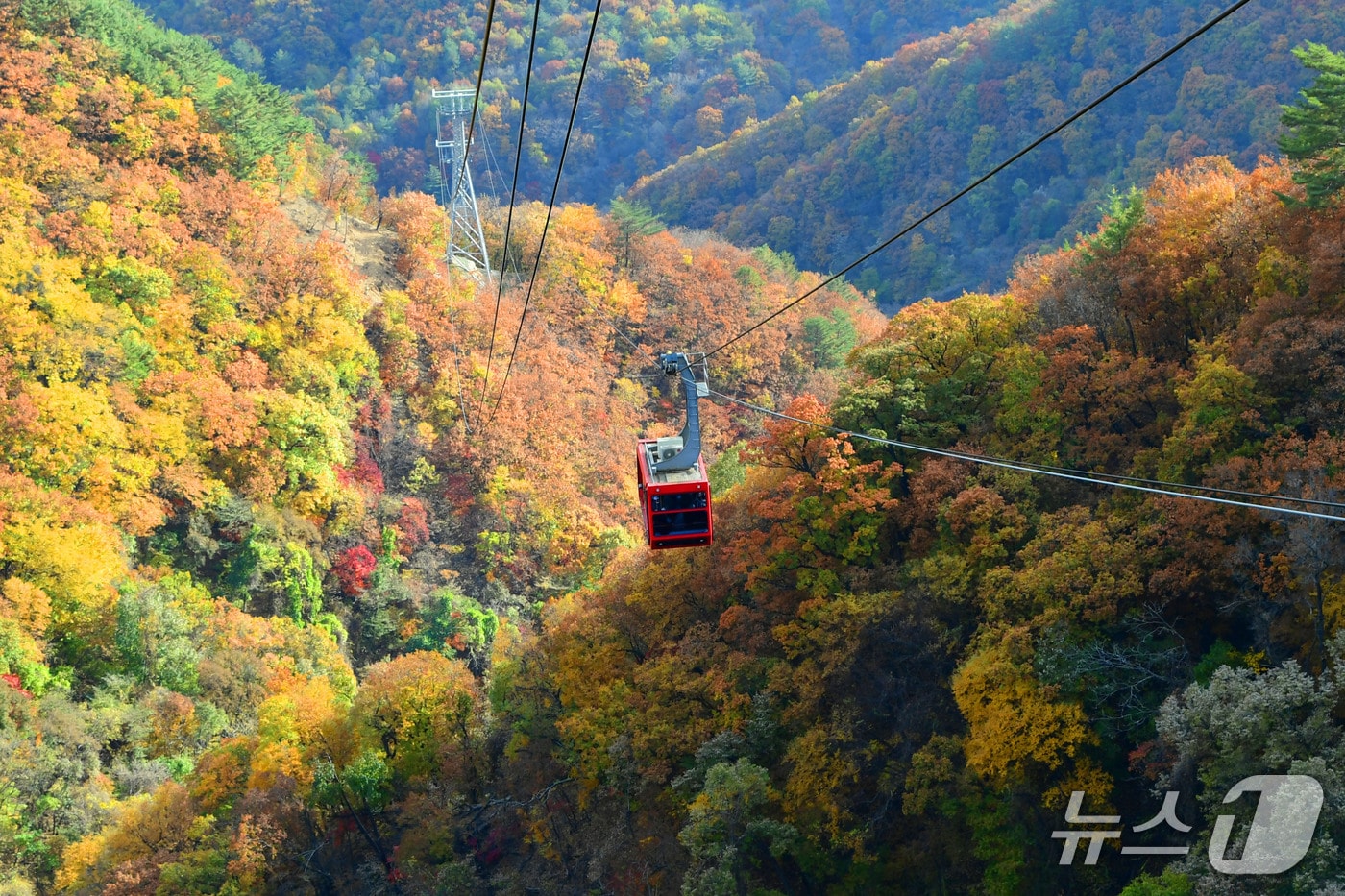화천 백암산 케이블카.(화천군 제공, 재판매 및 DB금지)