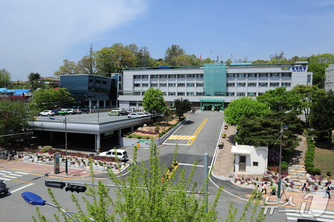 횡성군청 전경./뉴스1