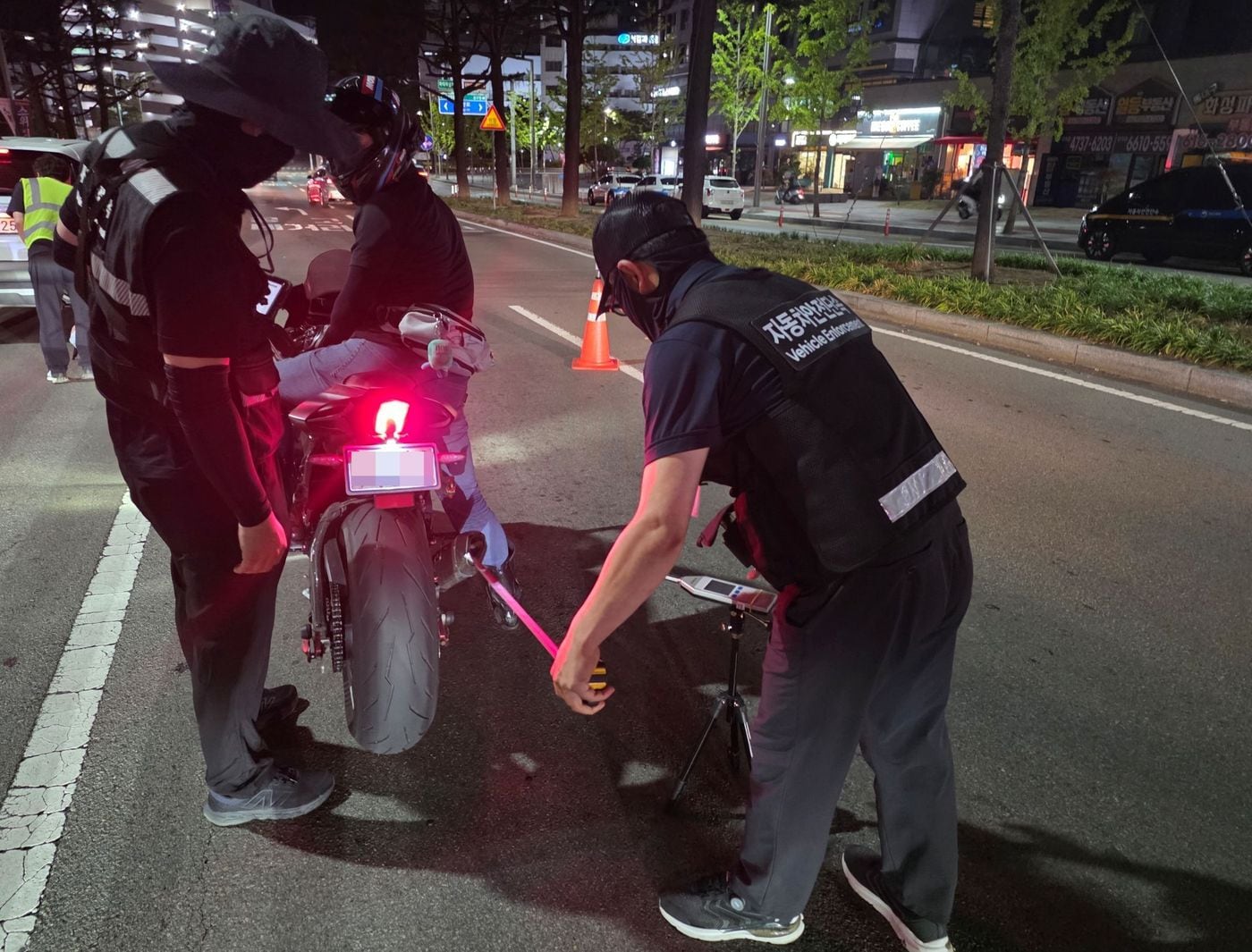 광복절 전야 이륜차·자동차 불법 폭주 특별단속…79건 적발