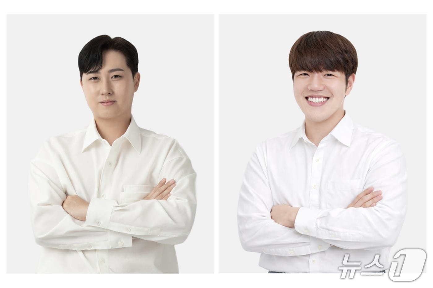 이번 연구의 주저자인 이승욱 뉴라이즌 대표이사(왼쪽)와 2저자인 이정현 기술이사 (뉴라이즌 제공. 재판매 및 DB금지)