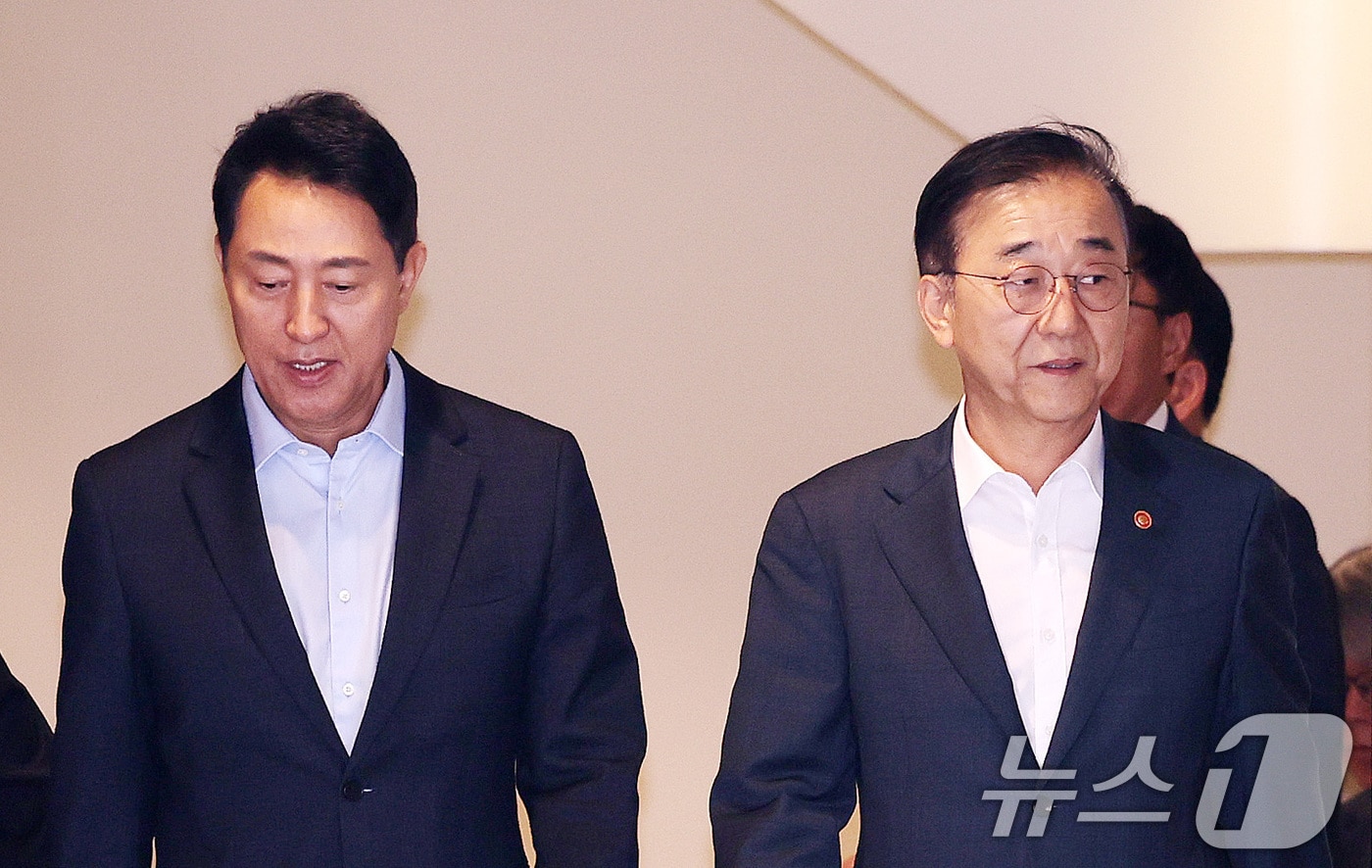 용산 이어 정비사업도 충돌…김윤덕·오세훈 이번 주 다시 만난다