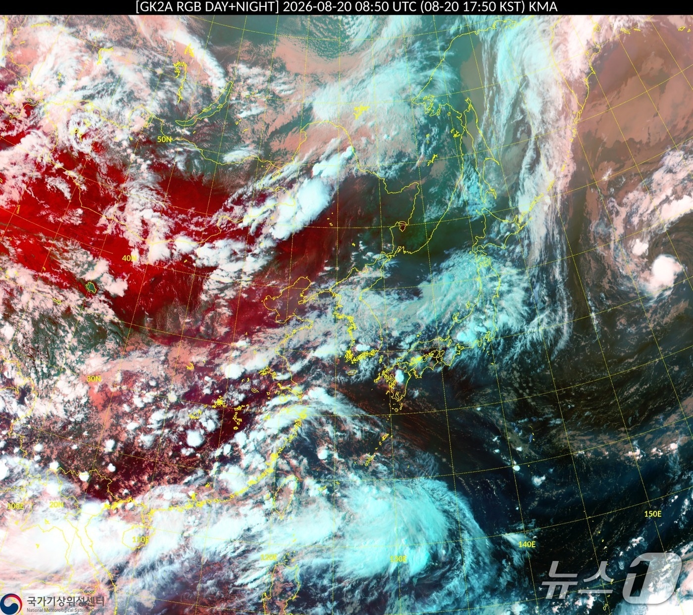 ‘매우 강’ 태풍 사우델 북상 중…오키나와 향하는데 한반도 영향은?