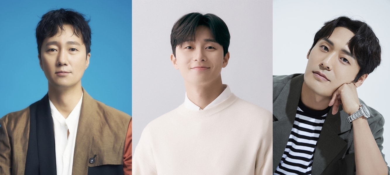 박해일, 박서준, 최대훈(왼쪽부터, 누아엔터테인먼트, 어썸이엔티, 에이스팩토리 제공)