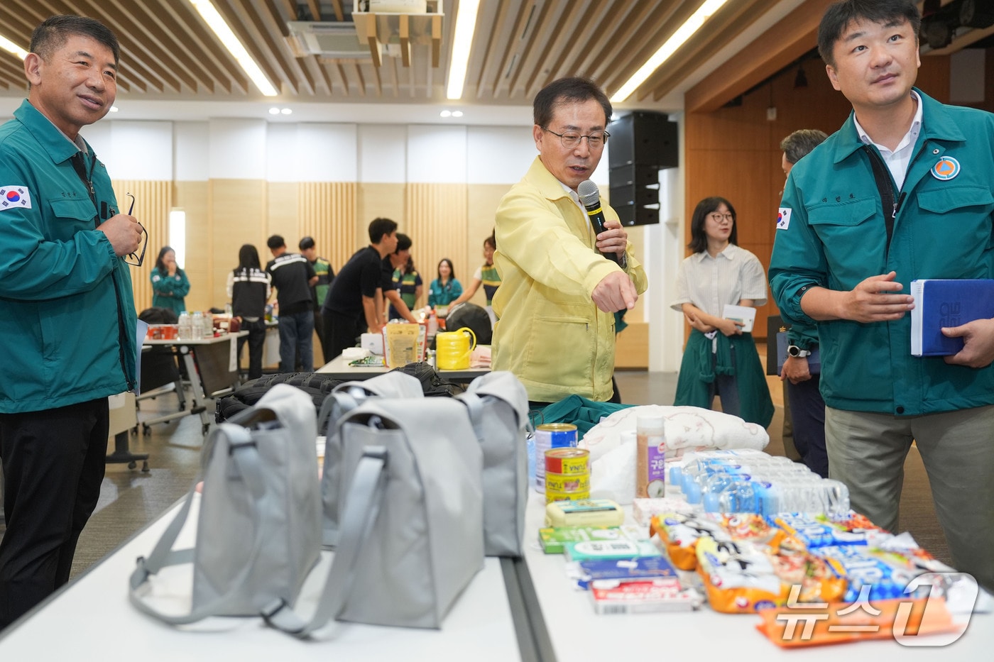 강원특별자치도교육청이 '비상 배낭 꾸리기 경연대회'를 열었다. (도교육청 제공, 재판매 및 DB금지)