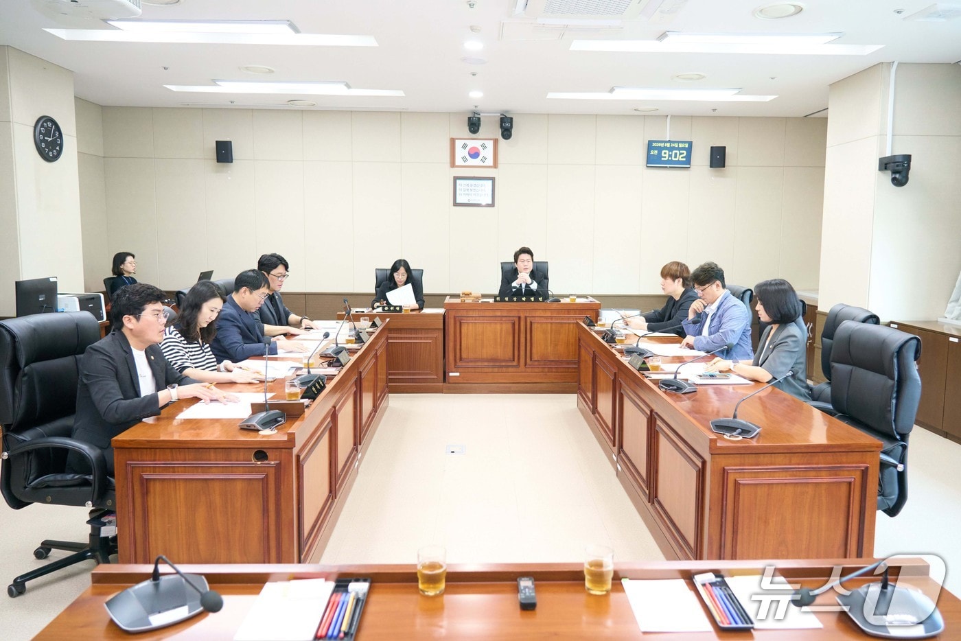 24일 열린 용인시의회 의회운영위원회 회의 모습.(시의회 제공)