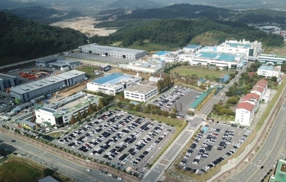 명학산단에 위치한 삼성전기 세종사업장 전경. / 삼성전기 공식 블로그 화면 캠처