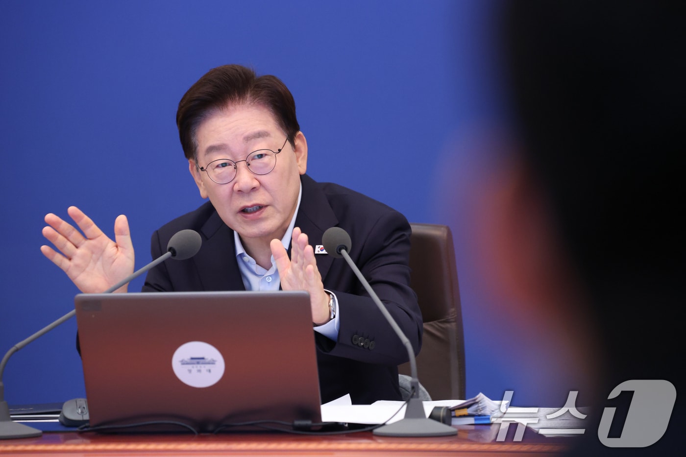 이재명 대통령이 25일 청와대에서 열린 국무회의에서 발언을 하고 있다. 2026.8.25 ⓒ 뉴스1 허경 기자