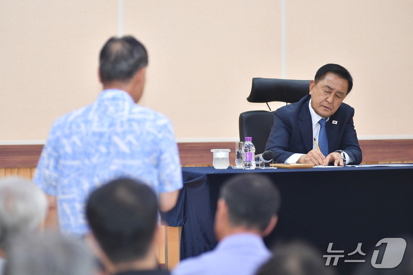 김세훈 화천군수, 2027년 예산안 편성을 위한 화천군 주민 설명회.(화천군 제공, 재판매 및 DB금지)