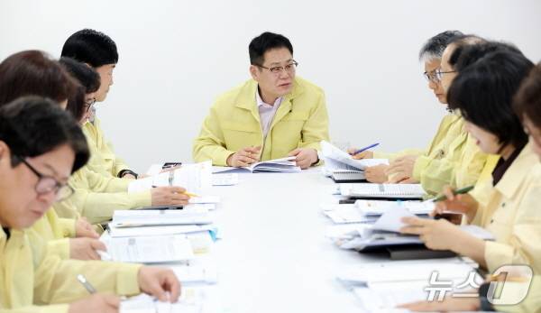 전주시 간부회의 모습.(전주시 제공, 재판매 및 DB 금지)