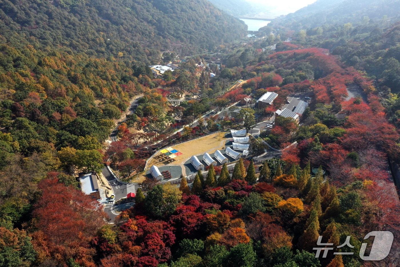'월아산 숲속의 진주' 전경(진주시 제공. 재판매 및 DB금지).