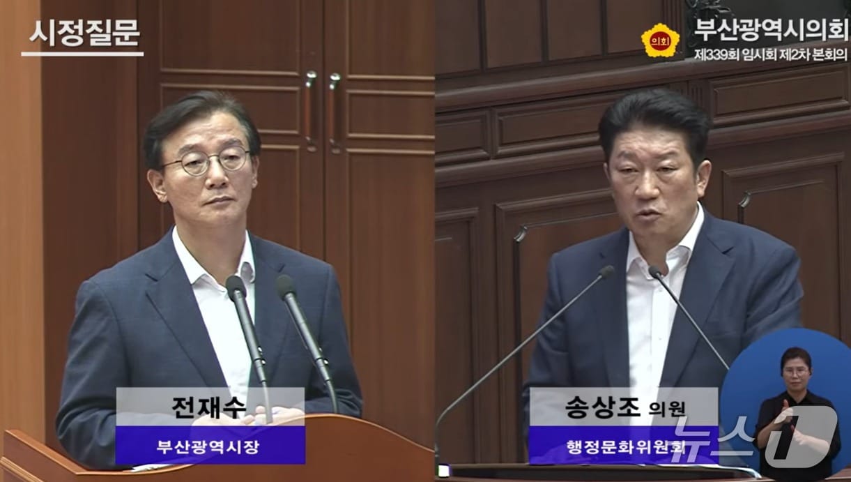송상조 부산시의회 부의장 "북항 돔 아레나, 실행계획 마련해야"