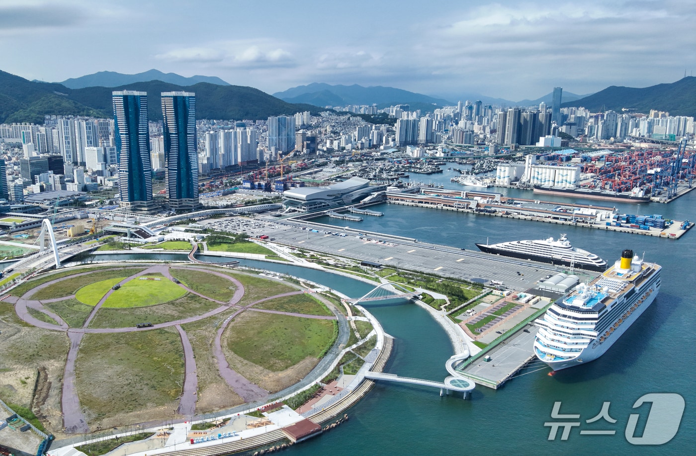 북항 재개발지구 내 복합항만지구 모습 (부산 동구 제공. 재판매 및 DB금지)