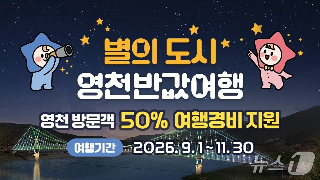 영천 여행경비 환급 안내 배너/뉴스1