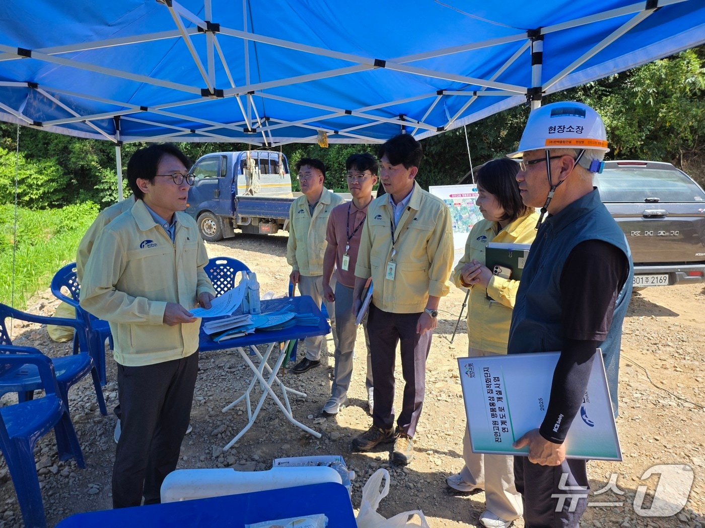 7일 이경영 전북 진안군 부군수가 연일 폭염이 지속됨에 따라 군민의 건강과 안전을 지키기 위한 대응 체계를 점검했다 .(진안군제공. 재판매 및 DB금지)2026.8.7/뉴스1