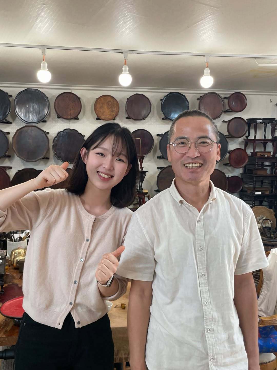 김시현 셰프(왼쪽), 이상희 소장 (김시현 셰프 SNS)