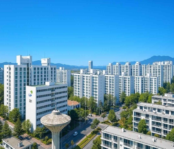보령시 명천2차 아파트 전경.(시 제공. 재판매 및 DB금지)/뉴스1