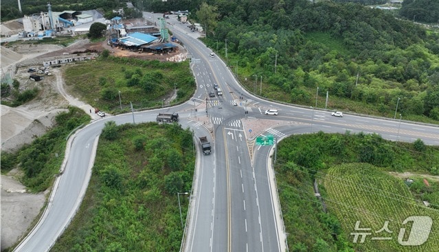 제천시·충청북도가 금성 구룡·송학 도화교차로 '회전교차로'로 개선한다. (제천시 제공. 재판매 및 DB금지)/ 