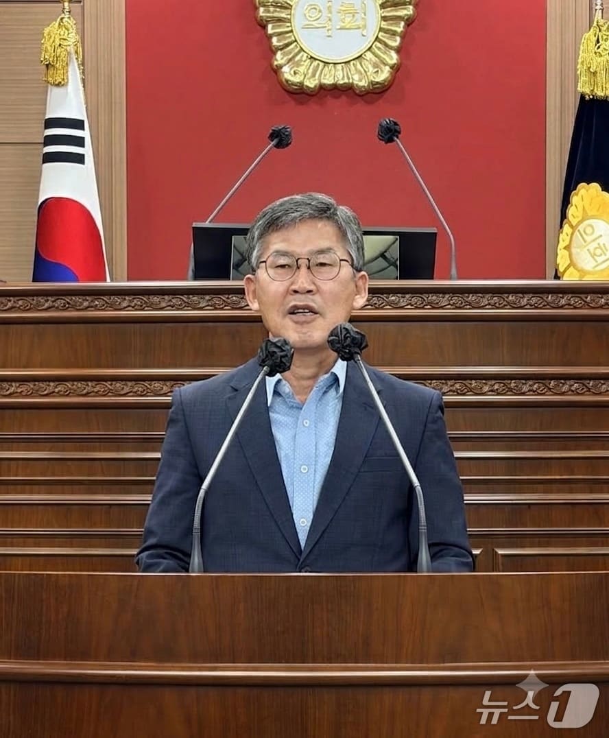 10일 김정흠 전북 임실군의원이 제355회 제1차 정례회에서 5분 발언에서 민선 9기 임실군정이 나아가야 할 방향을 제시했다.(의회제공, 재판매 및 DB금지)2026.9.10/뉴스1