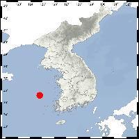 15일 오후 9시 22분 49초 전남 광주 신안군 흑산도 북북서쪽 121 해역에서 규모 2.9의 지진이 발생했다.(기상청 제공)/뉴스1