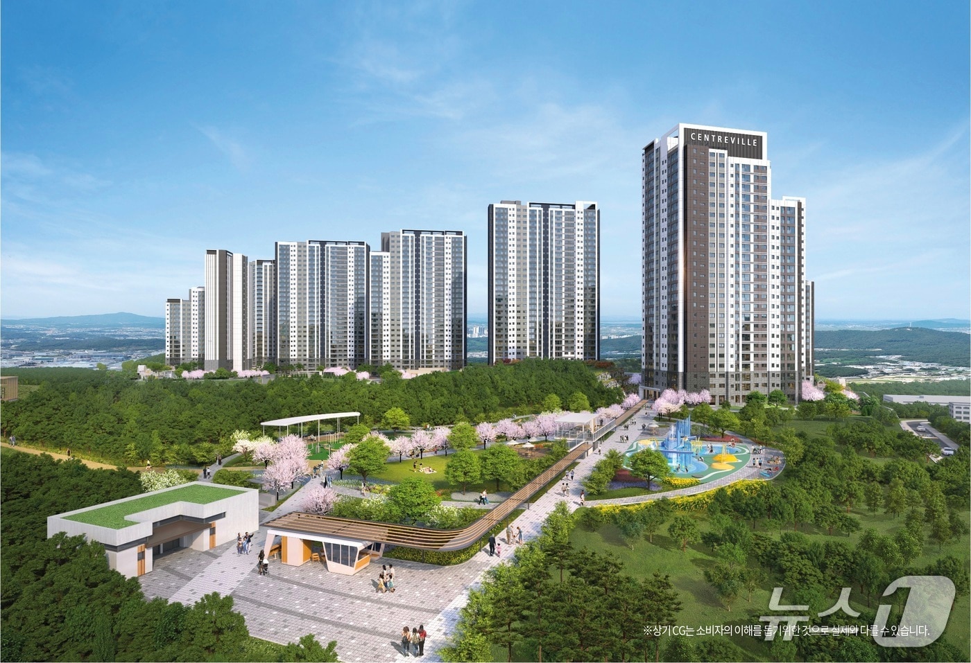 검단 센트레빌 그랑포레.(동부건설 제공)