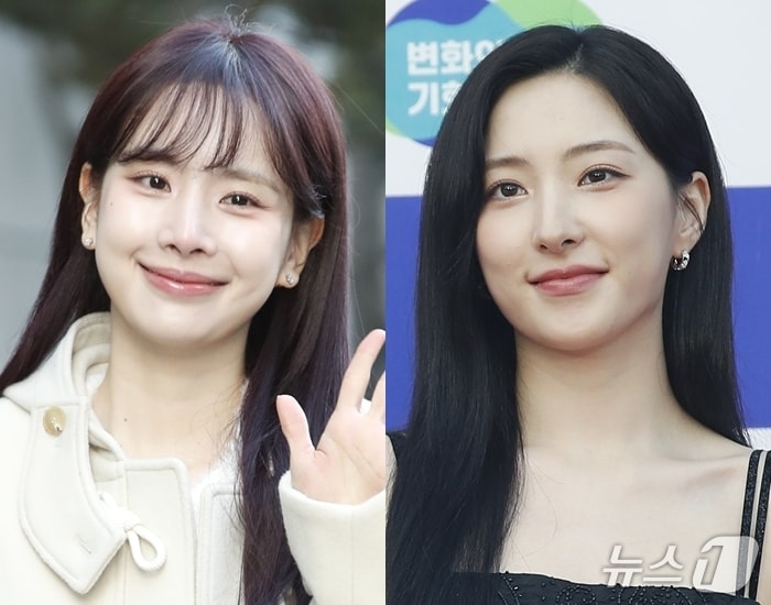 우주소녀 설아(왼쪽), 은서 ⓒ 뉴스1 DB