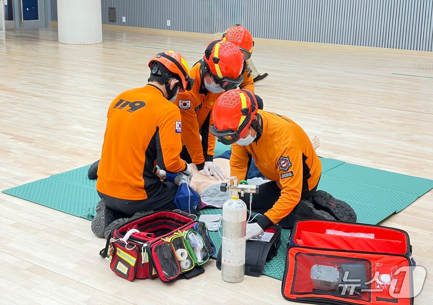경기도소방재난본부 2026년 펌뷸런스 Team-CPR 경연대회. (경기소방 제공. 재판매 및 DB 금지) 2026.9.18/뉴스1