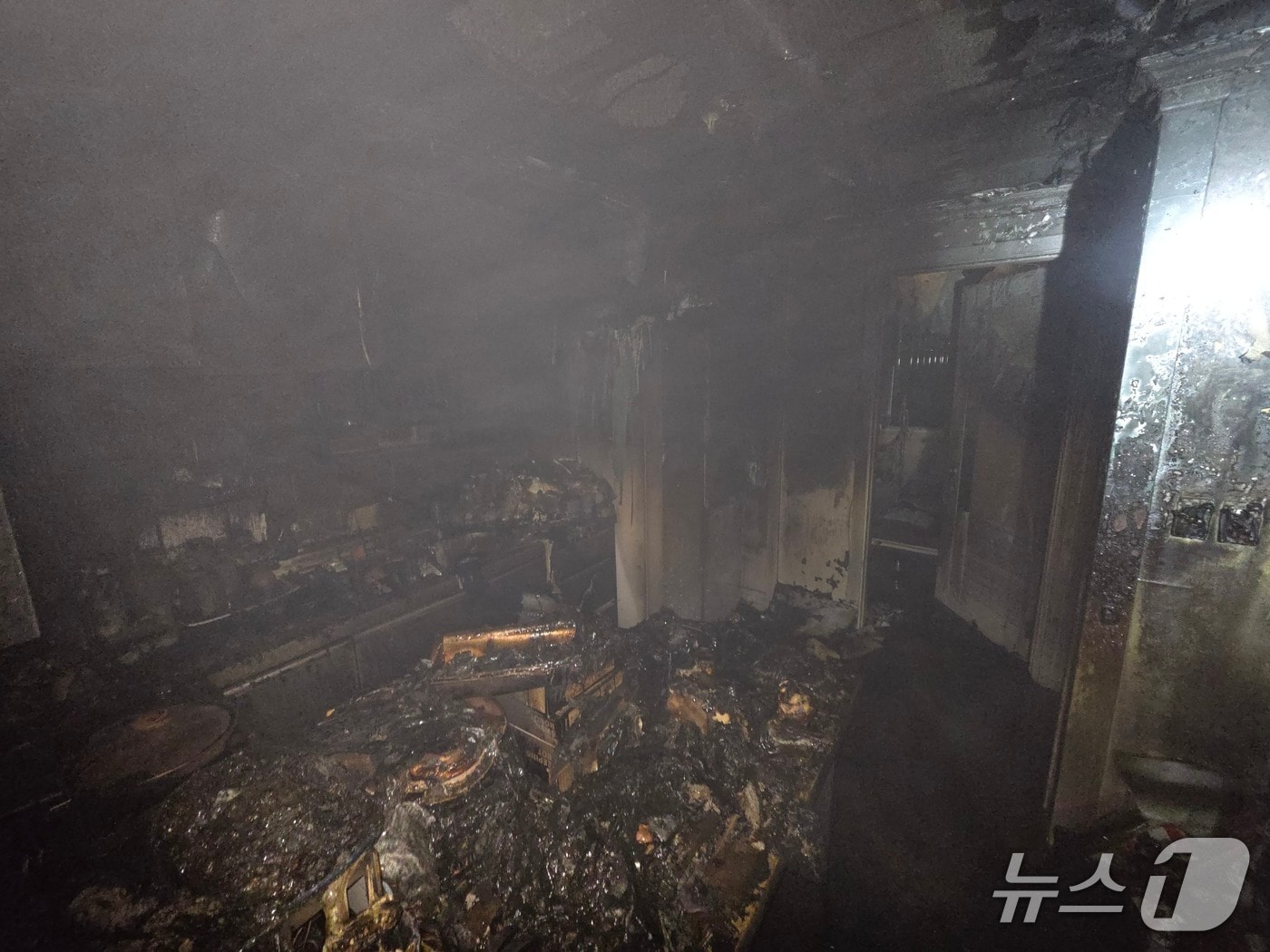 화재현장(인천소방본부 제공/뉴스1)