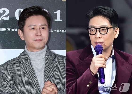 가수 겸 배우 김민종(왼쪽), MC몽 ⓒ 뉴스1 DB(제공. 재판매 및 DB금지)