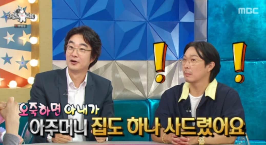 의학박사인 의학채널 '비온뒤' 홍혜걸 대표가 지난 8월 MBC '라디오 스타'에서 가사 도우미 아주머니를 위해 자신의 집근처에 조그마한 오피스텔을 마련해 드렸다는 발언을 하고 있는 모습. (MBC 갈무리· 재판매 및 DB금지) ⓒ 뉴스1