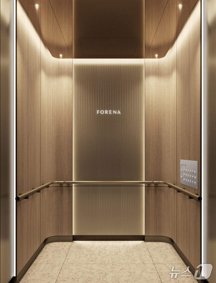 한화 건설부문 '포레나 코지커브 엘리베이터', 2026 굿디자인 어워드 선정