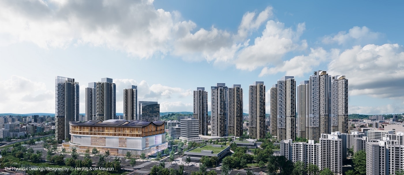 옛 전방·일신방직 부지 첫 주거단지…'챔피언스시티 1차' 분양 - 뉴스1