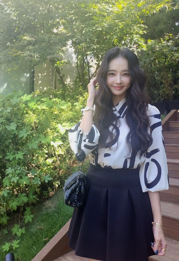 배우 한채영 인스타그램