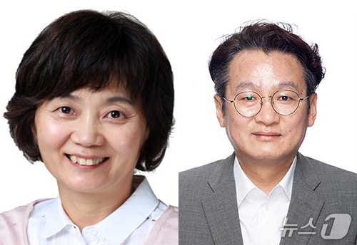 28일 자로 임용되는 이정미 울산시 복지보건국장(왼쪽), 유재권 공보담당관. (울산시 제공. 재판매 및 DB 금지) /뉴스1