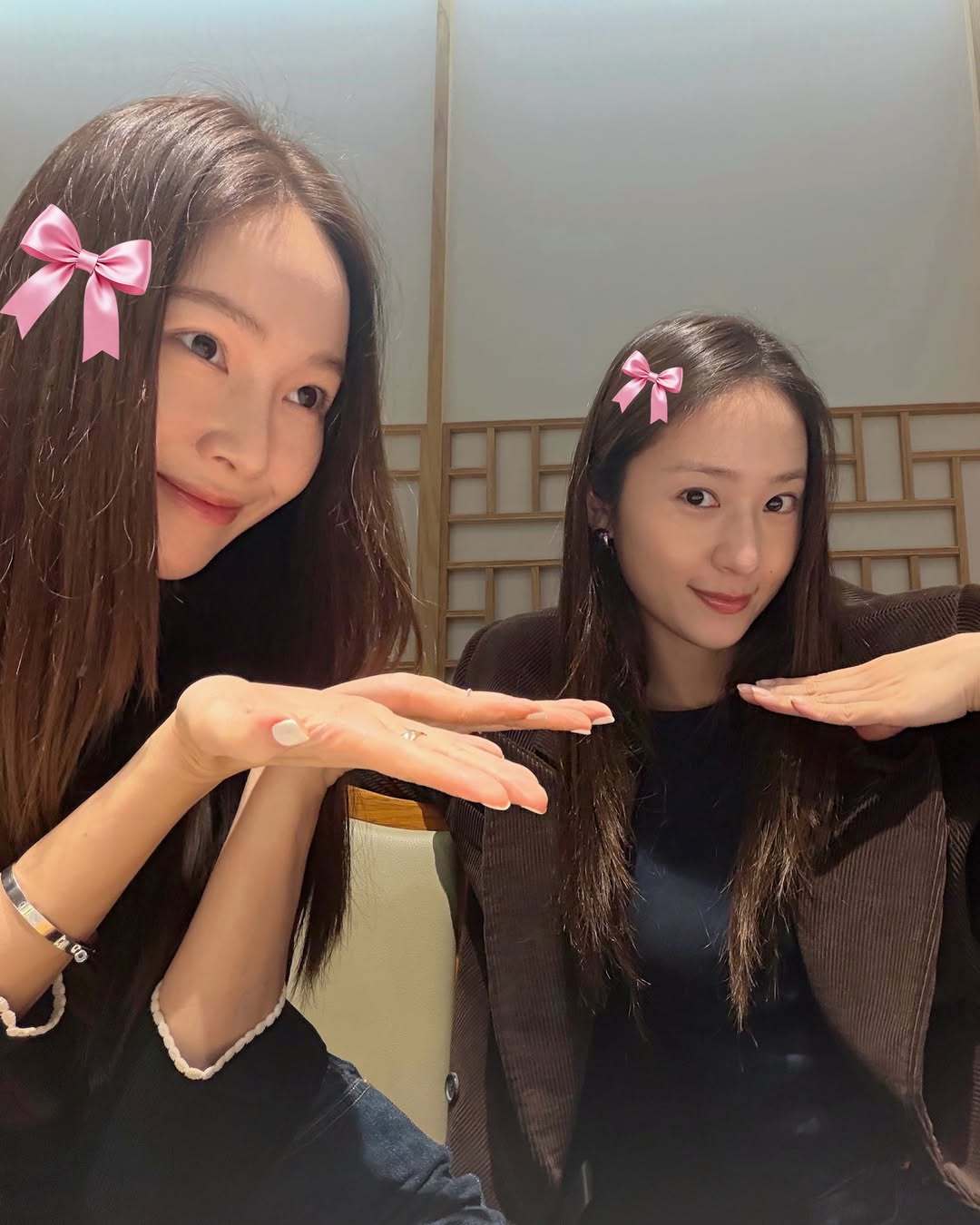 제시카와 크리스탈(제시카 SNS 갈무리)
