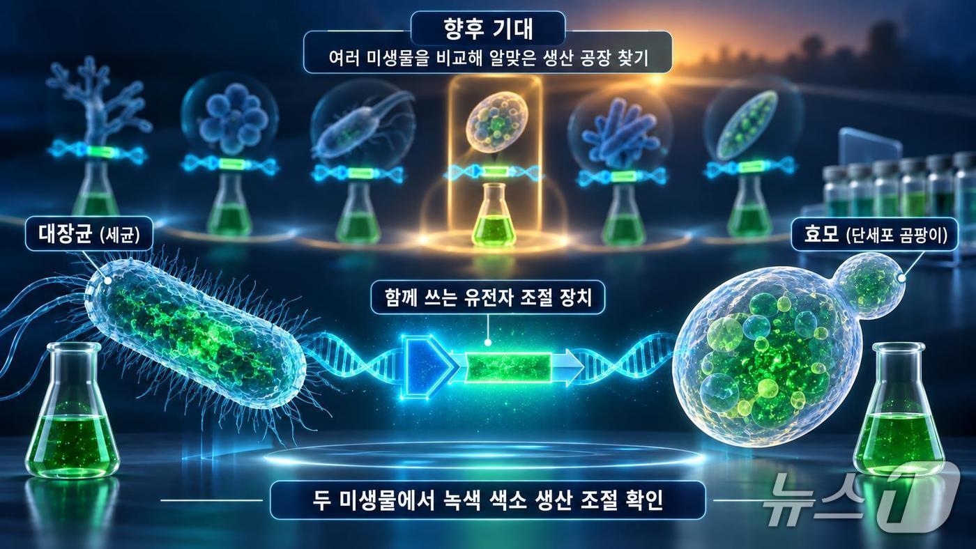 하이브리드 프로모터 연구 이미지(KAIST 제공) /뉴스1