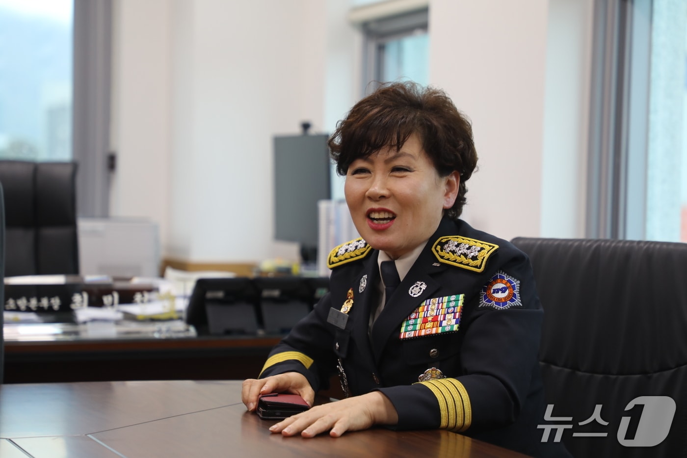 이오숙 전남광주통합특별시 소방본부장.(전남광주통합특별시 제공. 재판매 및 DB 금지.)