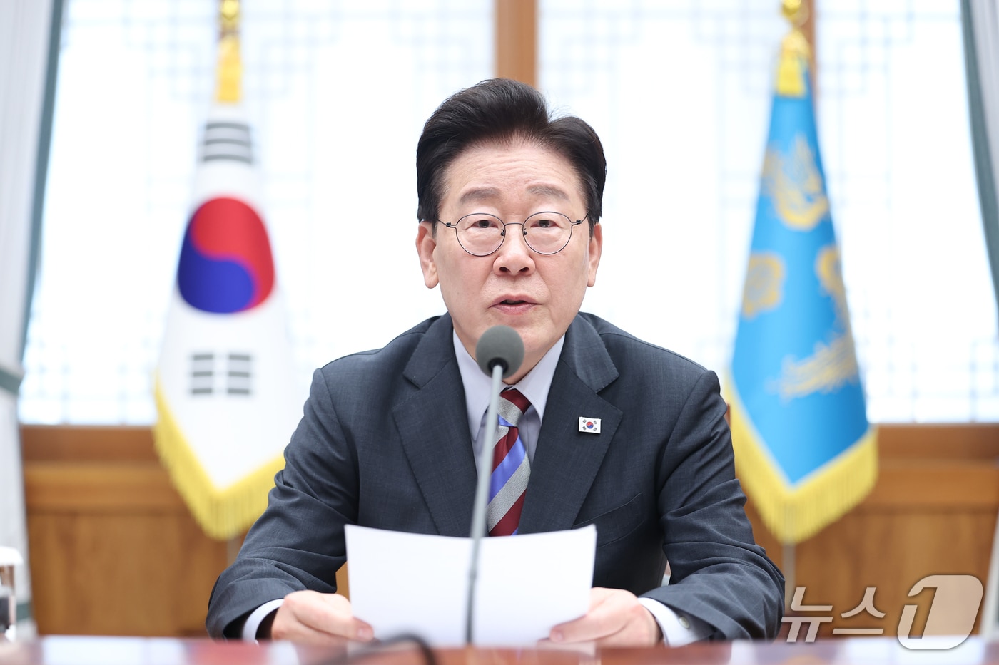 이재명 대통령이 29일 청와대에서 열린 메가프로젝트 제3차 민관합동 점검회의에서 발언을 하고 있다. (청와대통신사진기자단) 2026.9.29 ⓒ 뉴스1 이재명 기자