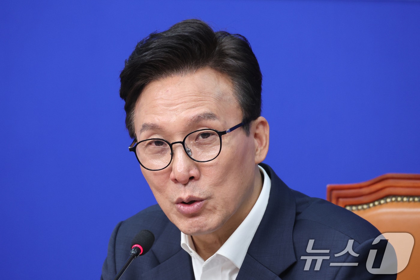 김민석 더불어민주당 대표가 3일 서울 여의도 국회에서 열린 정치제도개혁추진단 1차 회의에서 발언하고 있다. 2026.9.3 ⓒ 뉴스1 신웅수 기자