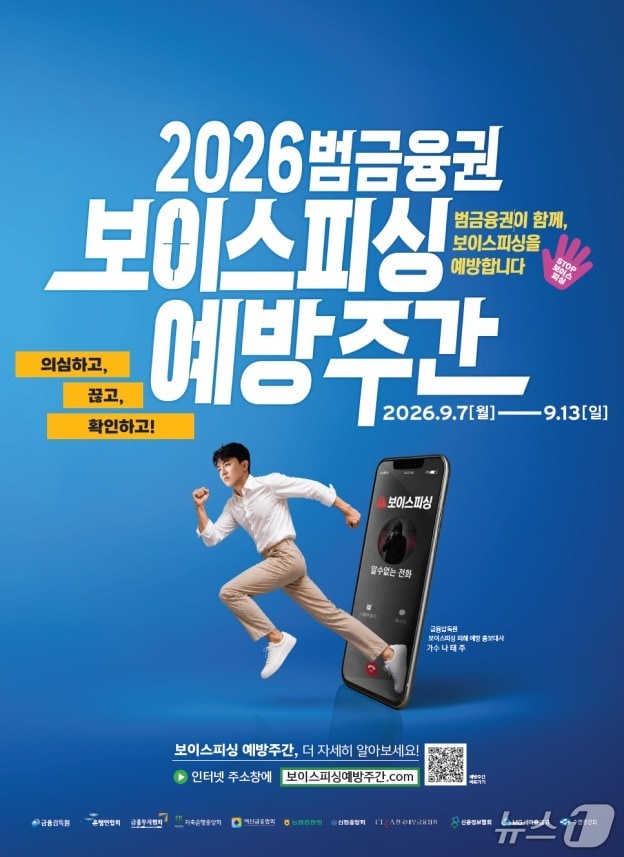 금융감독원, 7일부터 일주일간 범금융권 보이스피싱 예방 주간 운영