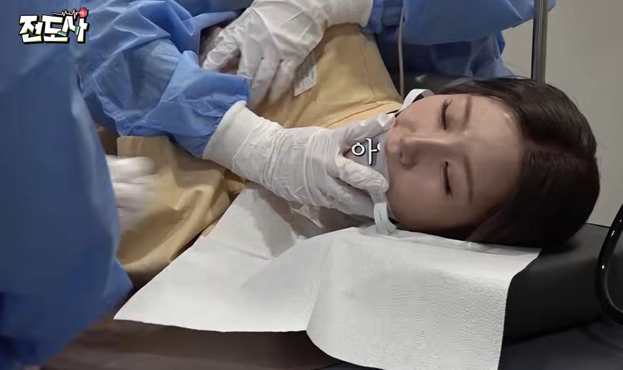 아이들 미연(유튜브 영상 갈무리)